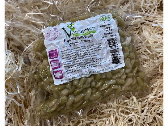 Flageolets vert cuits 300g