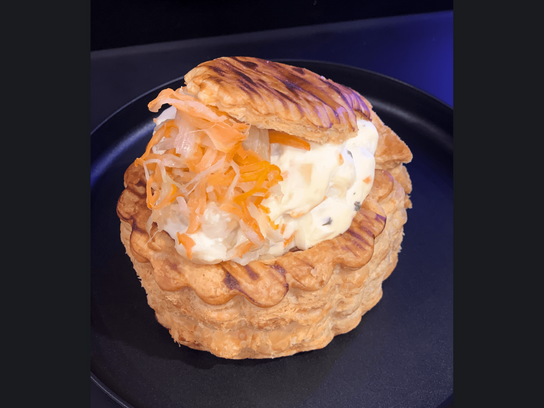Feuilleté aux pétoncles