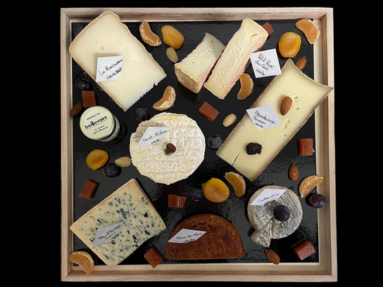 Plateau fromages fin de repas 6/8 personnes