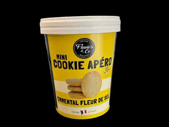 Cookie Apéro Emmental/Fleur de Sel