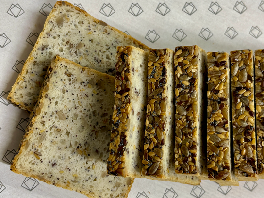 Pain de mie aux 5 grains