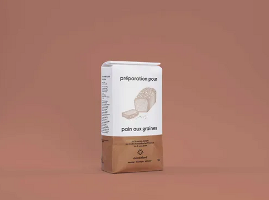 Préparation pour pains aux graines