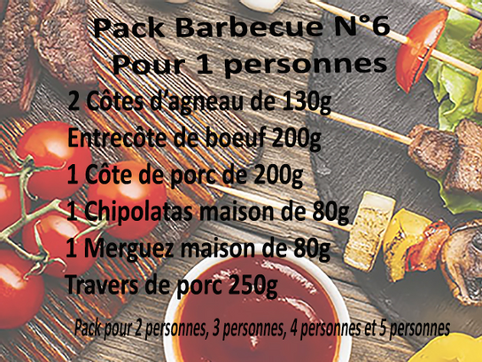 Pack Barbecue N°6