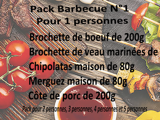 Pack Barbecue N°1