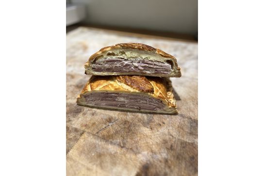 Feuilleté jambon fromage