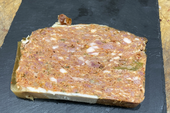 Terrine basque maison