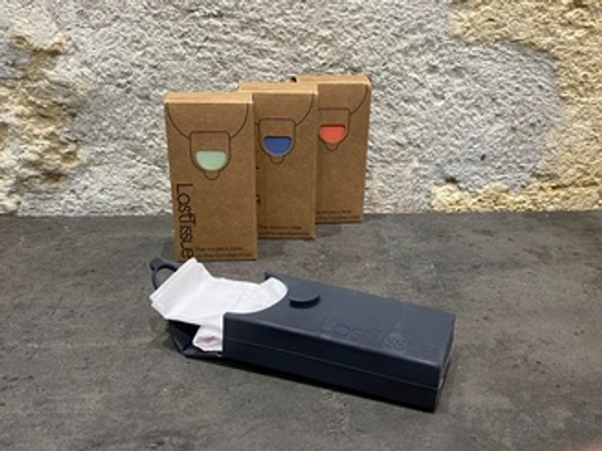 Mouchoirs réutilisables x6 + boite LastTissue