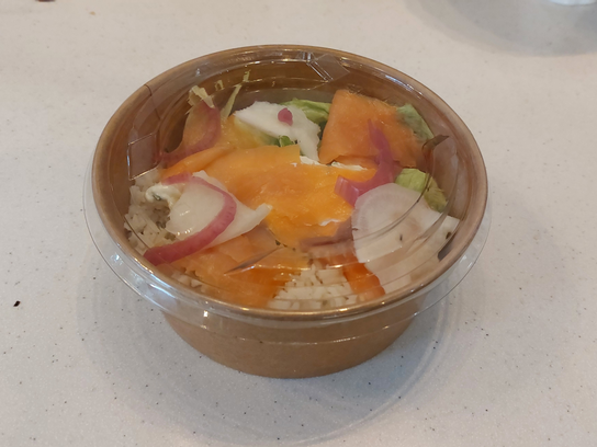 Salade au saumon