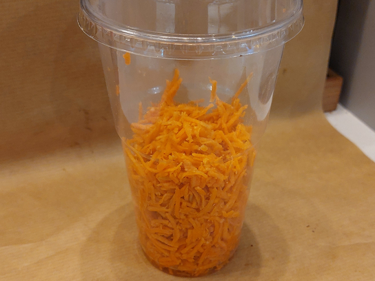 Salade carotte rapé