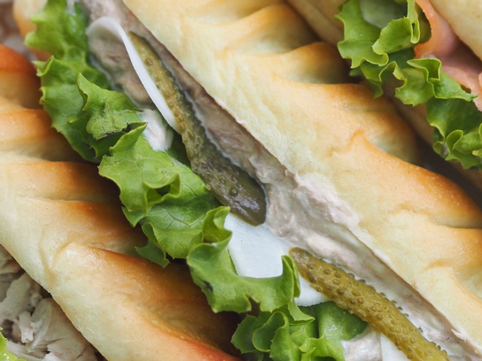 Sandwich viennois thons