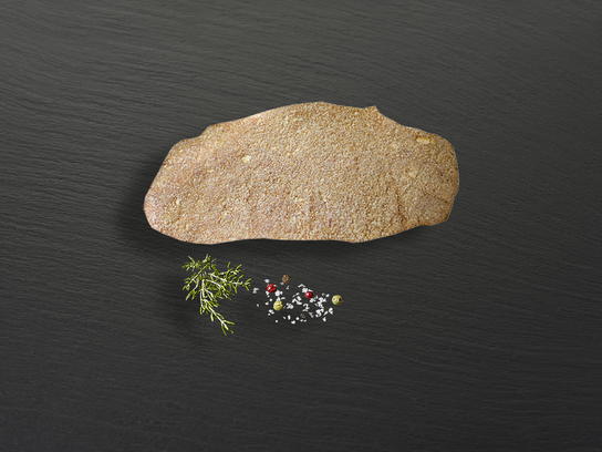 Escalope de porc panée