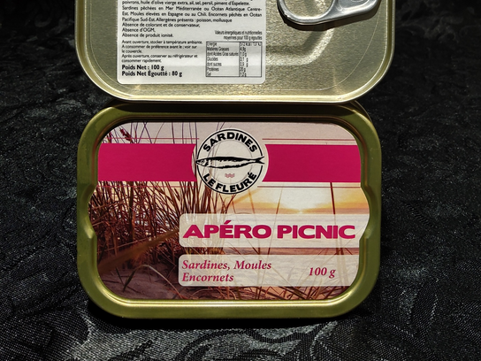 Apéro Picnic (sardines, Moules et encornet)