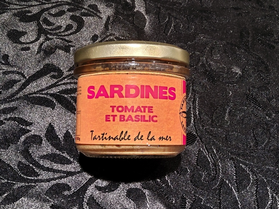 Sardines tomate et basilic