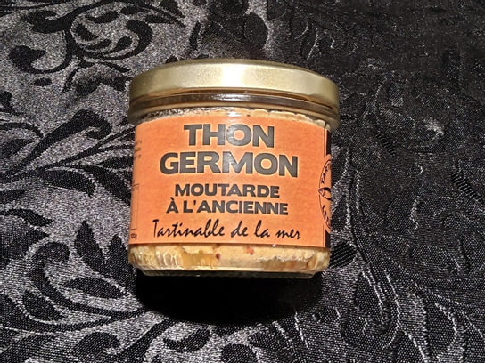 Thon Germon à la moutarde à l'ancienne