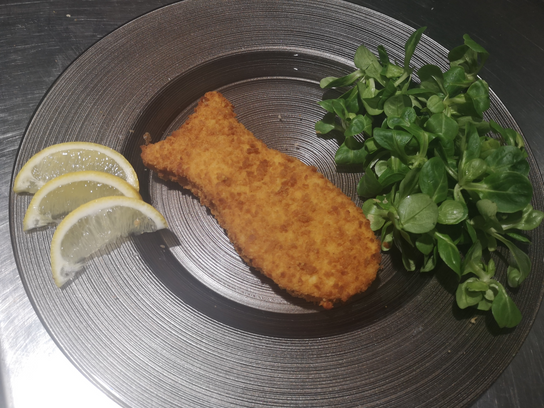 Poisson pané croque baby