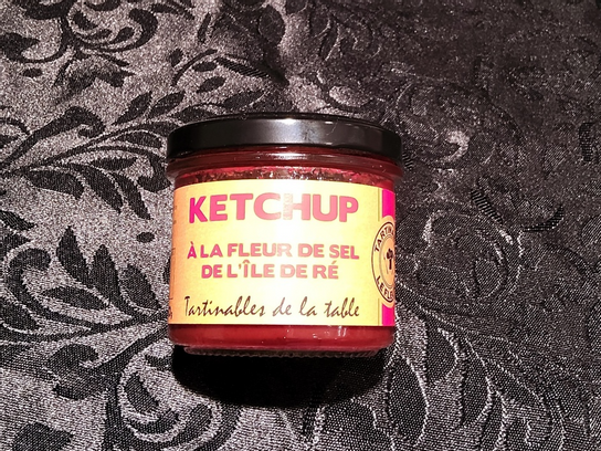 Ketchup à la fleur de sel de l'île de ré