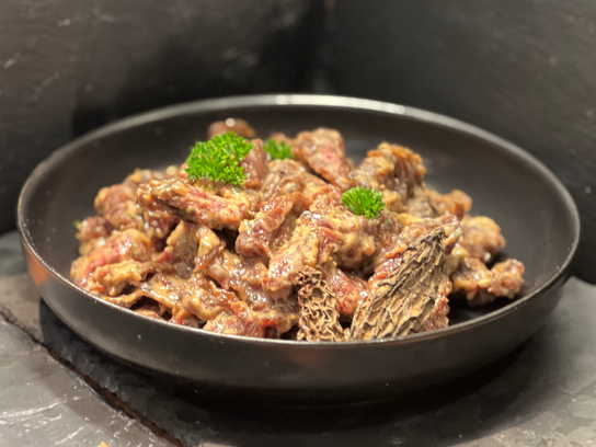 Émincé de bœuf (échalote)