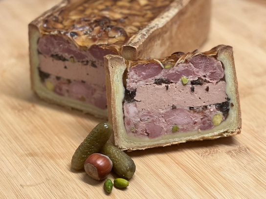 Pâté croûte mousse de canard