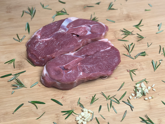 Tranche de gigot sans os