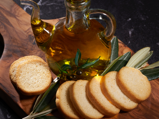 Bruschetta à l'huile d'olive