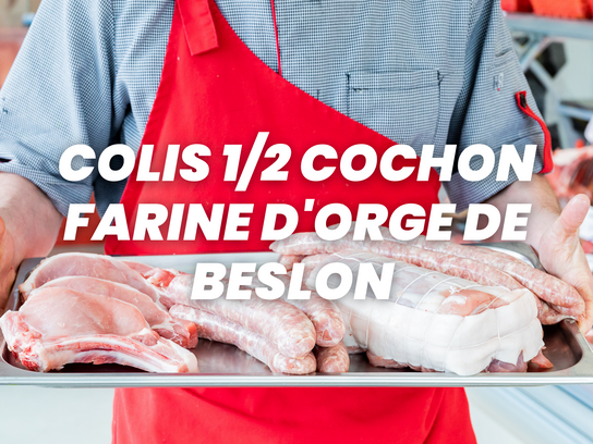 Colis 1/2 cochon farine d'orge de Beslon