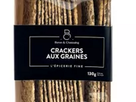 Crackers aux graines