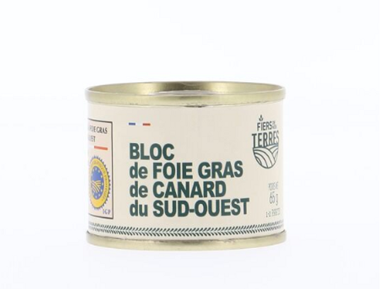 Bloc de foie gras de canard IGP