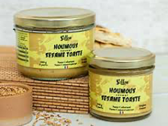 Houmous saveur sésame toast