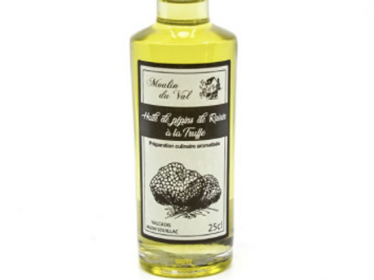 Huile de pépins de raisin à la truffe