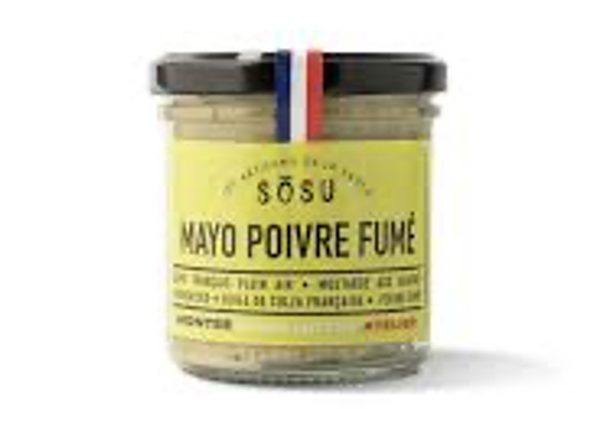 Mayonnaise poivre fumé
