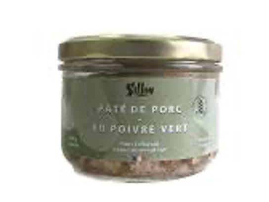 Pâté de porc au poivre vert