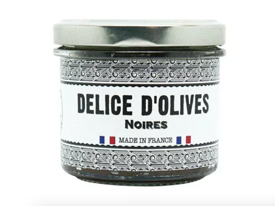 Achard d'olives noires