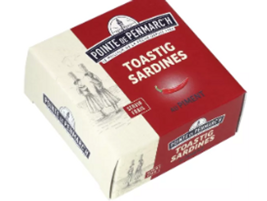 Tartinable toastig de sardines au piment