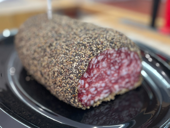 Galet enrobé au poivre