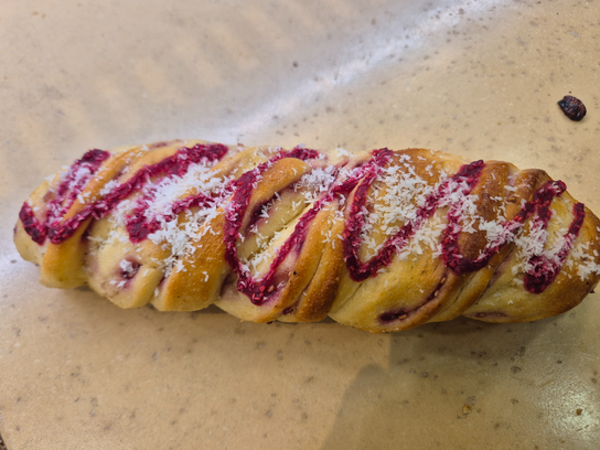 Viennoise coco framboise