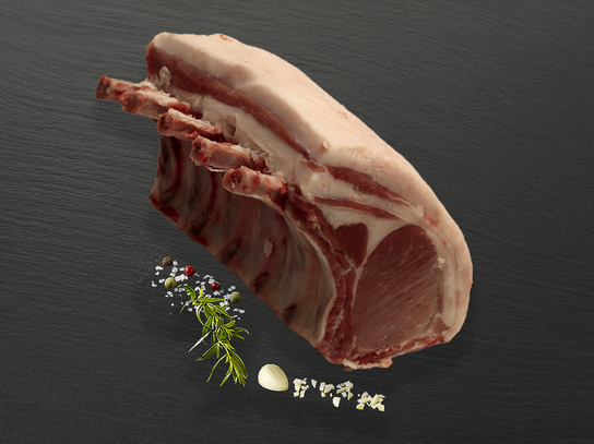 Côte de porc première - Noir de Bigorre