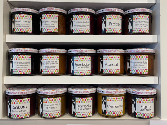 Confiture Dame Cerise 135gr