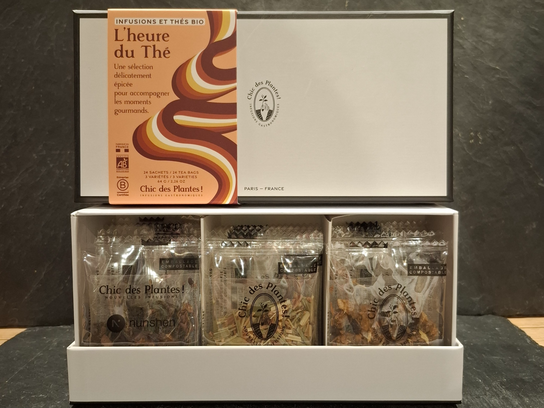 Coffret "L'heure du thé" 24 sachets