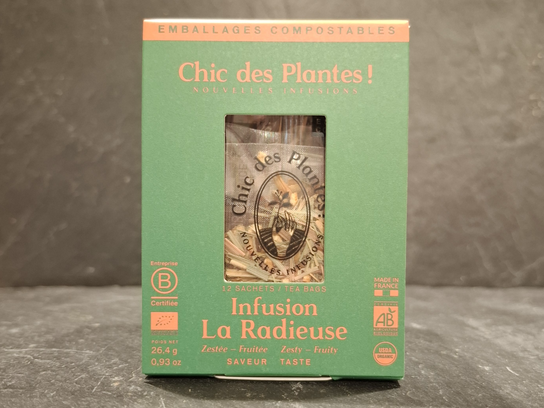 Infusion "La Radieuse" (agrumes, citronelle)