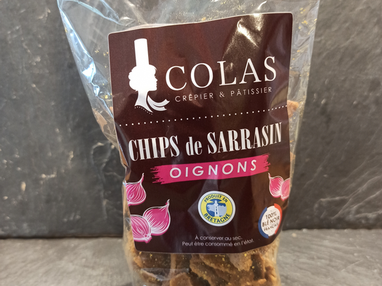 Chips de Sarrasin Oignons Colas