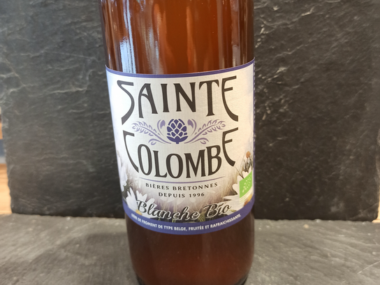 Bière Ste Colombe Blanche Bio 75cl