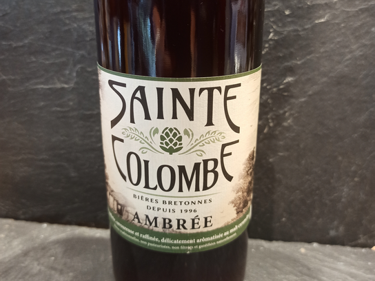 Bière Ste Colombe Ambrée 75cl