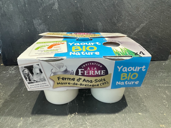 Yaourt nature BIO