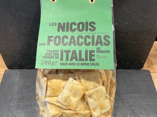 Mini-focaccias