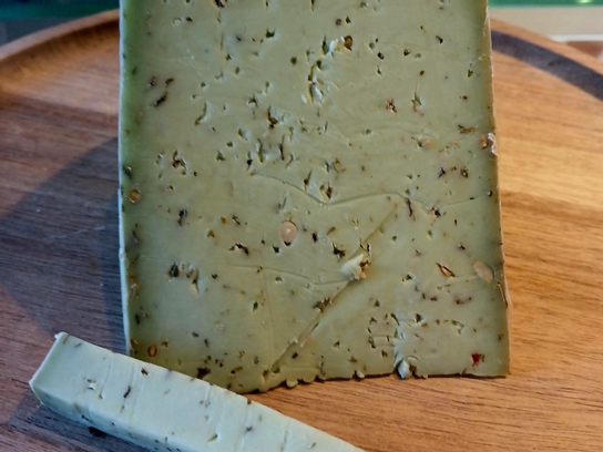 Gouda au Pesto