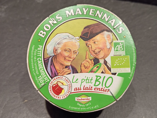 Petit Camembert Bio Le Mayennais