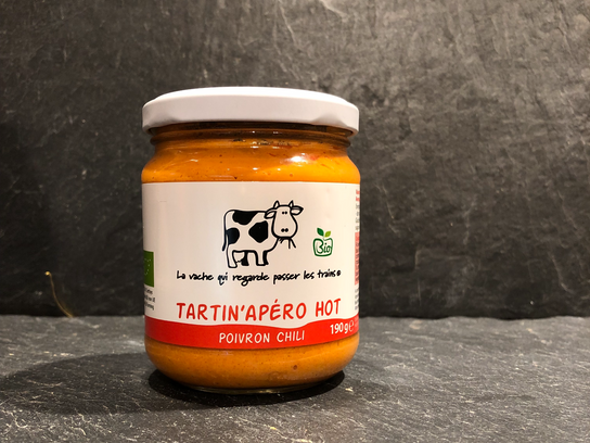 Tartin'apéro poivrons chili BIO