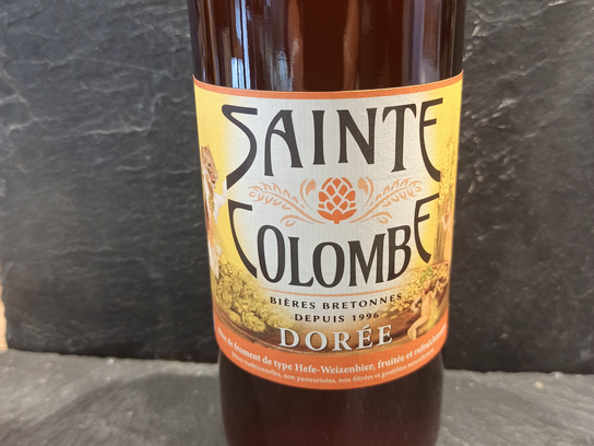 Bière Ste Colombe Dorée 75cl