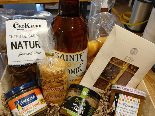 Panier gourmand Produits locaux