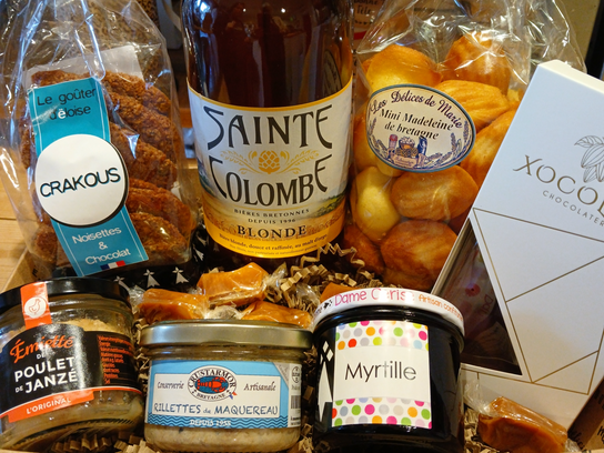 Panier gourmand Produits locaux